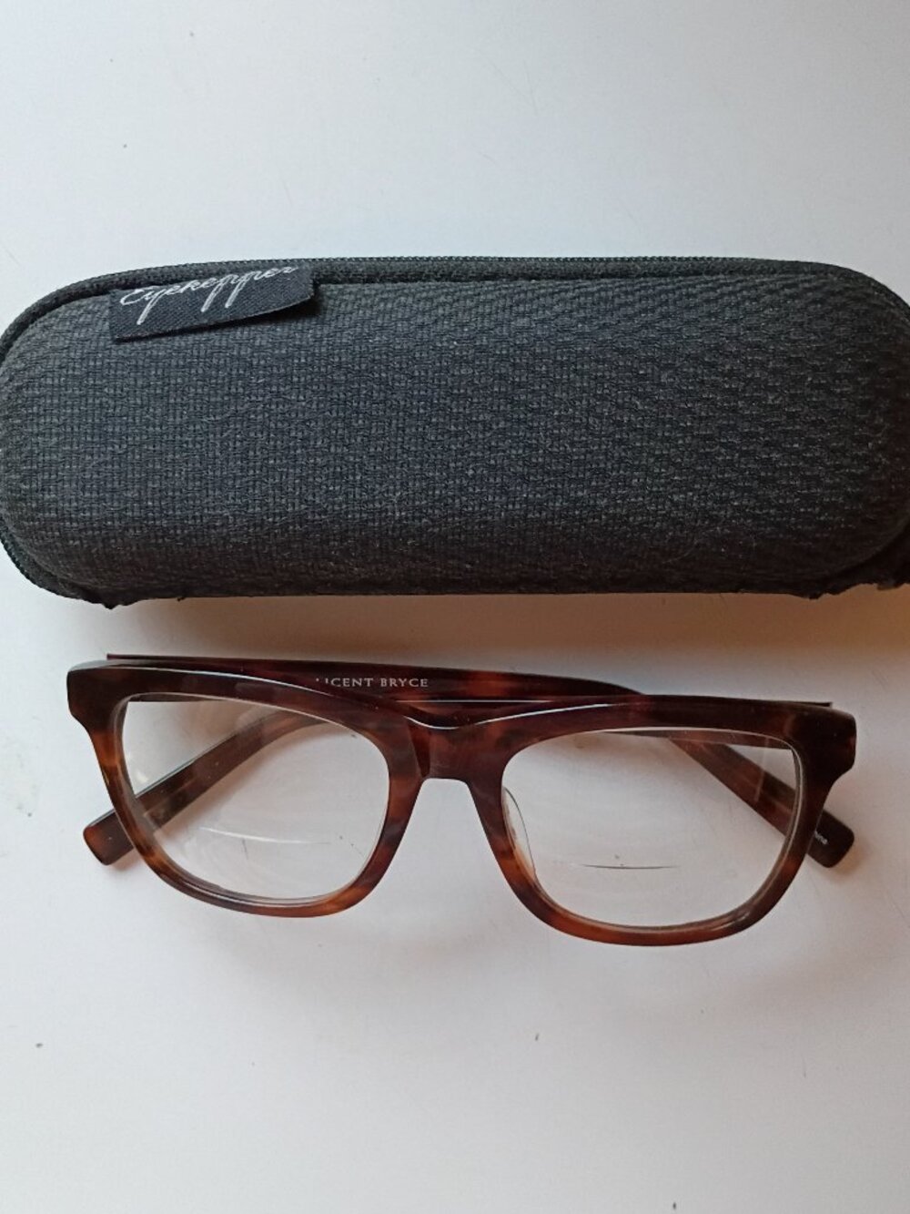 Millicent Bryce Eyeglasses Bifocals With Zip Case